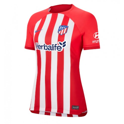 Dámy Fotbalový dres Atletico Madrid 2023-24 Domácí Krátký Rukáv